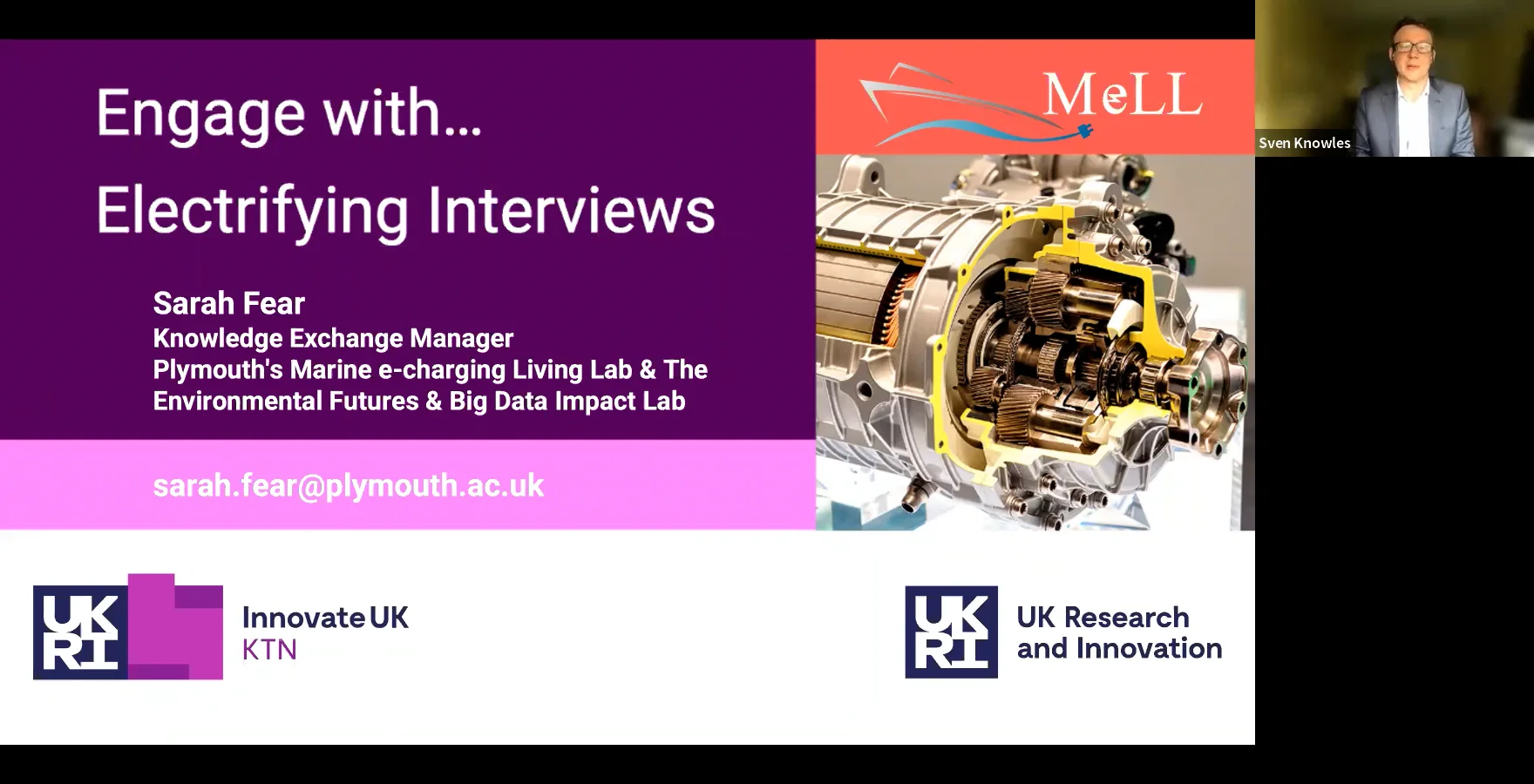 Engage with&hellip; Electrifying Interviews - MeLL - Electrification of Marine Vessels
