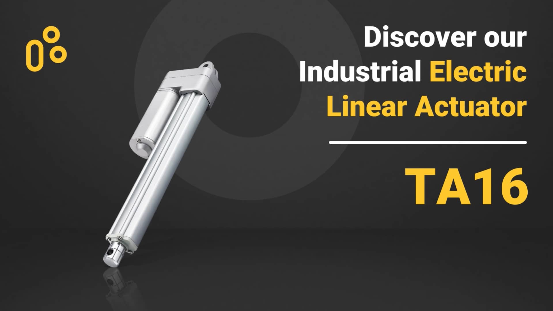 TA16 TiMOTION electric linear actuator on Vimeo