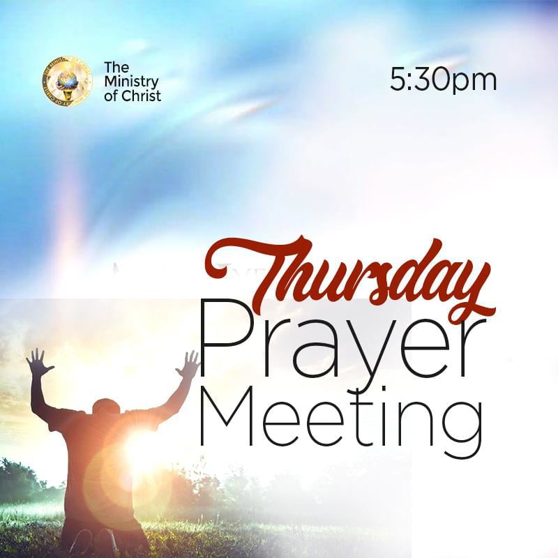 THURSDAY PRAYER MEETING on Vimeo