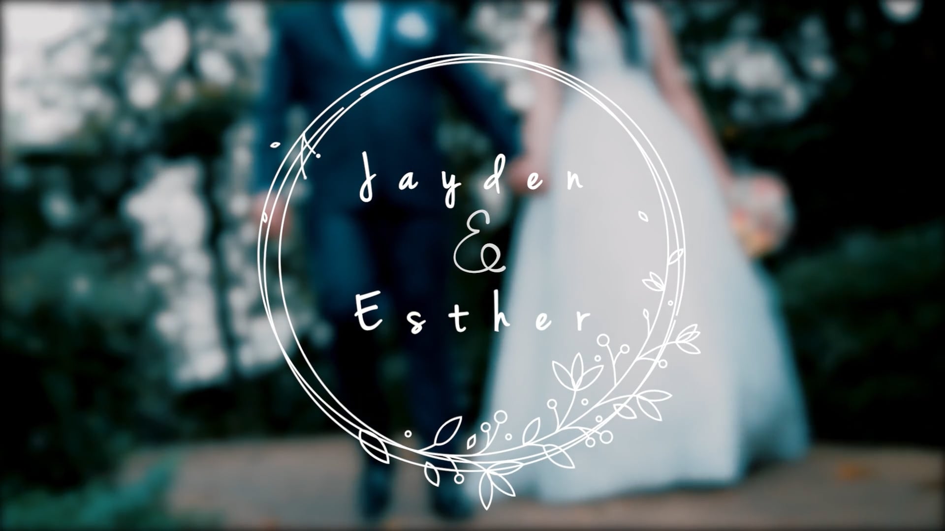 Jayden & Esther Wedding Montage