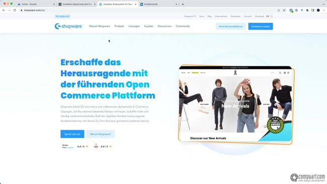 Lokale Installation mit Docker & DDEV