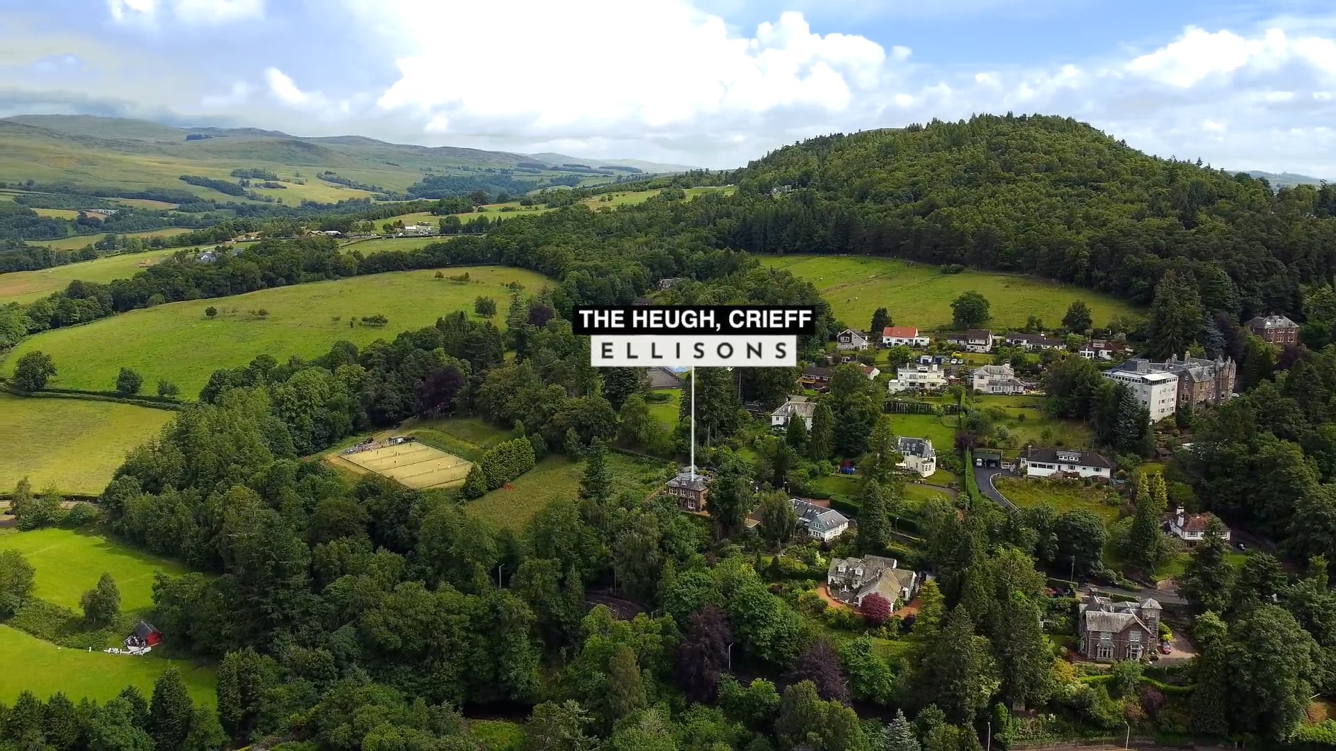 SCENEINVIDEO Virtual Viewing The Heugh, Gwydyr road, Crieff, Perth