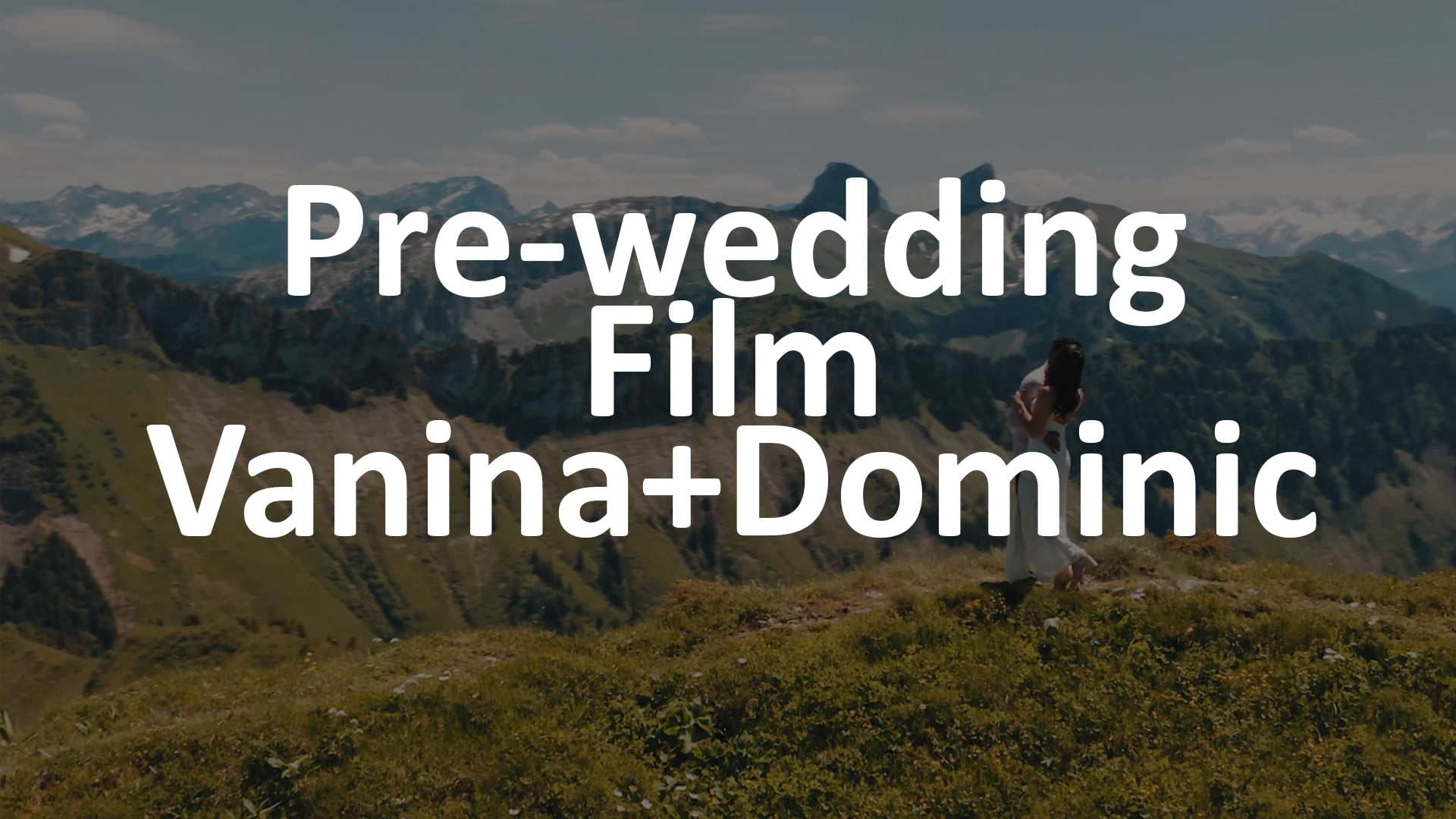 Film de pré-mariage de Vanina et Dominic