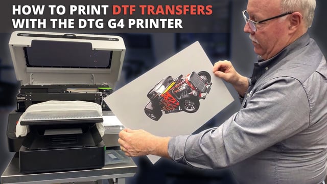 DTG G4 Direct To Garment Printer - Sterling Sewing