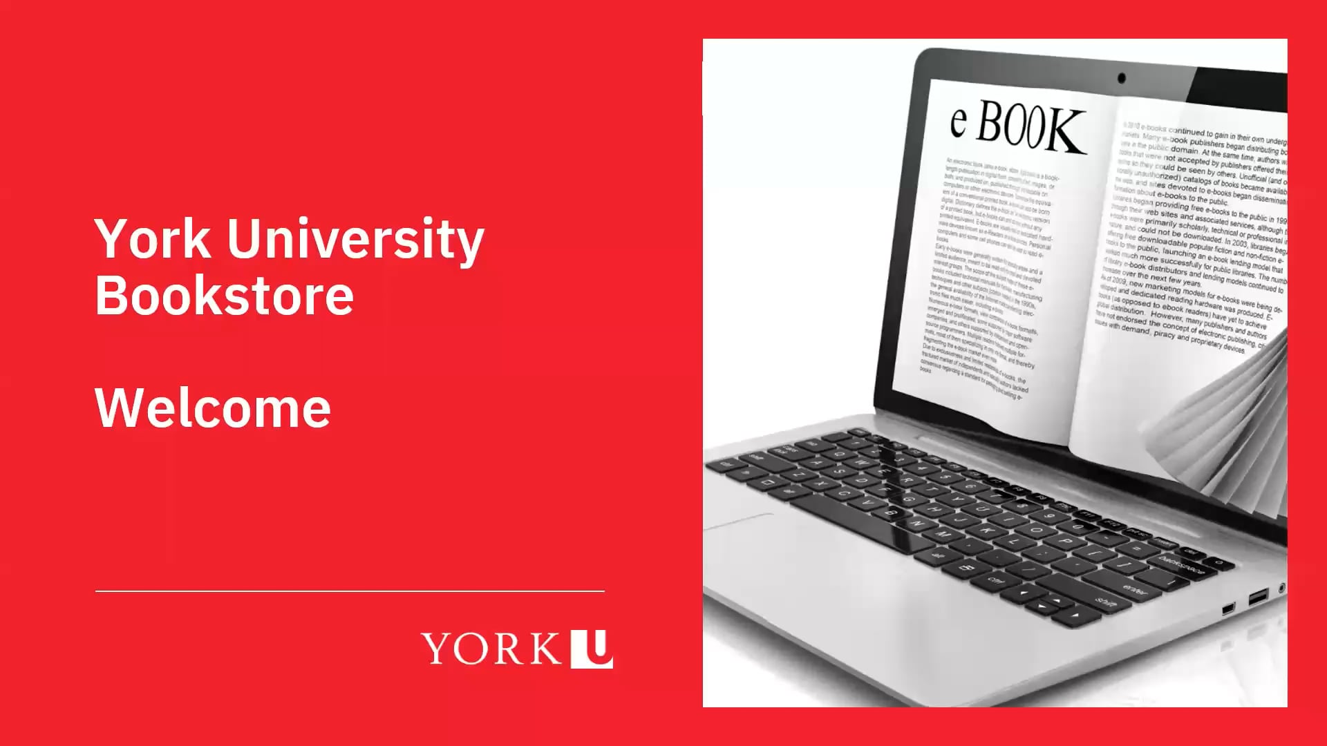York U Bookstore on Vimeo