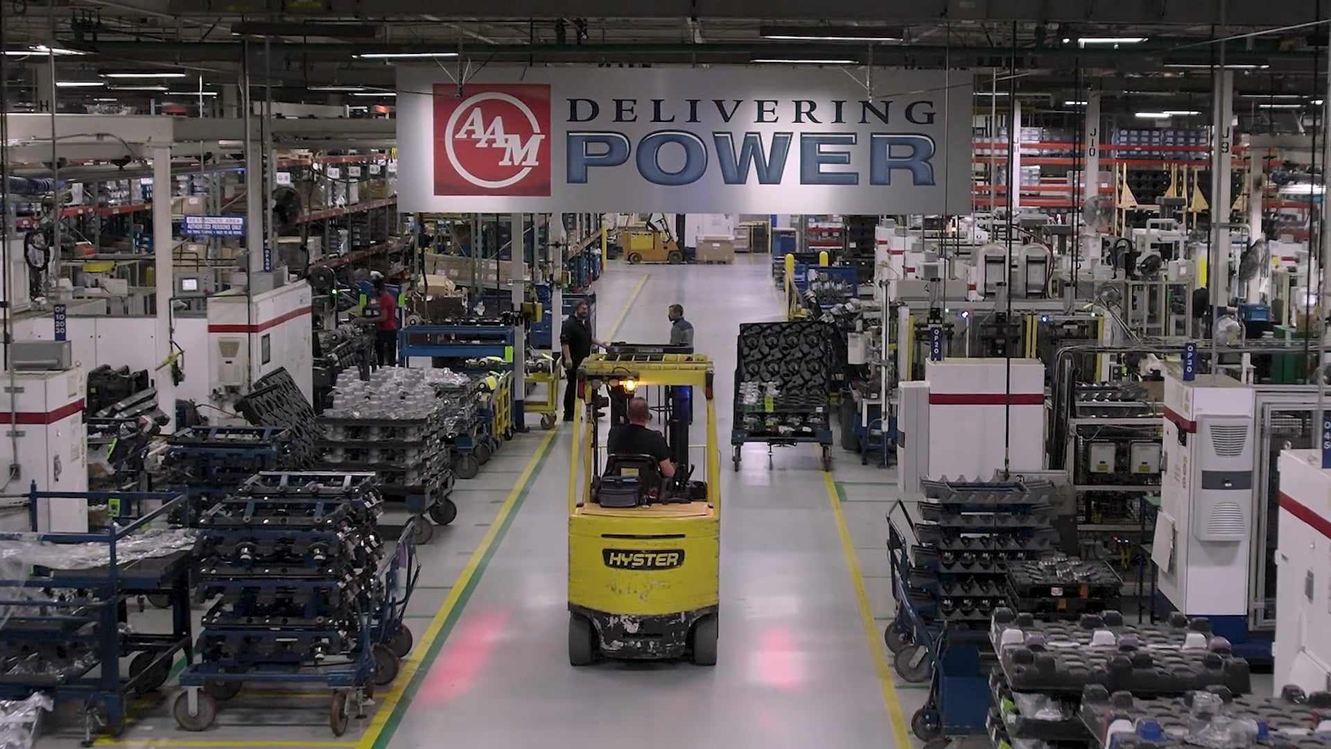 Sky-high Welcome: American Axle's Three Rivers Plant