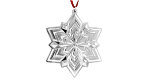 Gorham 2021 Annual Sterling Silver Snowflake Ornament - 53rd Edition