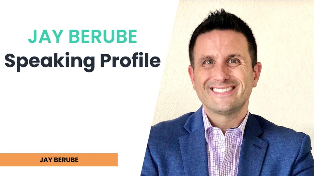 Jay Berube Speaker Profile on Vimeo