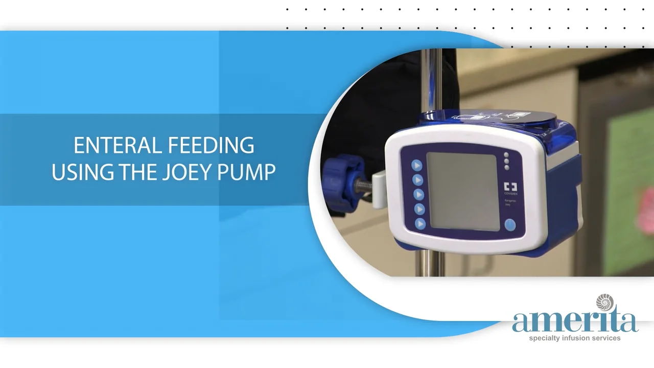 Enteral Feeding via Joey Pump with ENFit on Vimeo