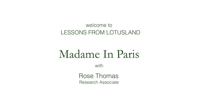 Madame in Paris