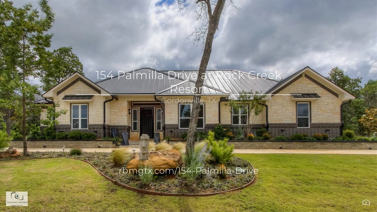 154 Palmilla Drive at, Gordonville, TX on Vimeo