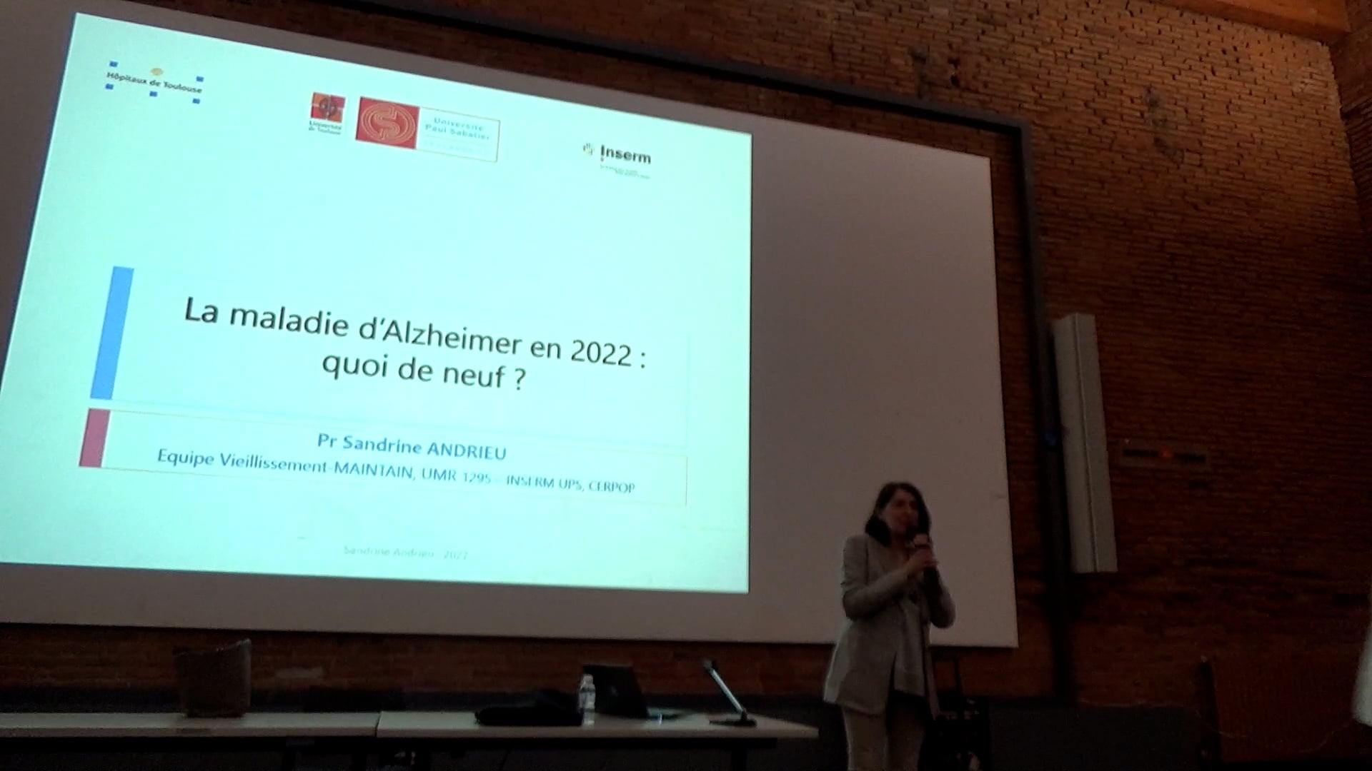 30 mai 2022 Sandrine Andrieu La Maladie d'Alzheimer en 2022 : quoi de neuf ?