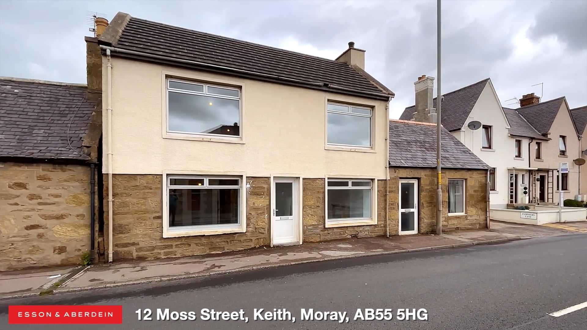 SCENEINVIDEO Virtual Viewing 12 Moss Street, Keith, Moray, AB55 5HG