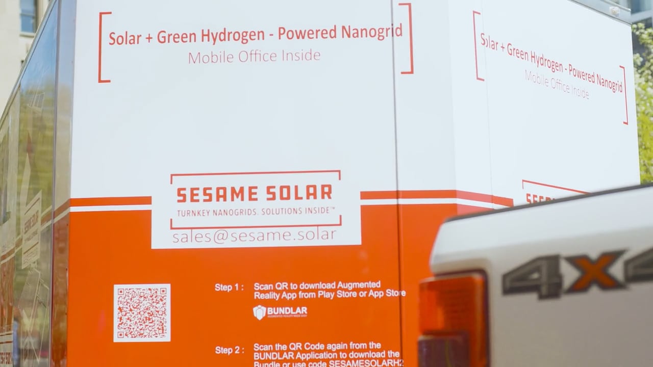 Sesame Solar - The World's First Mobile Solar Nanogrid