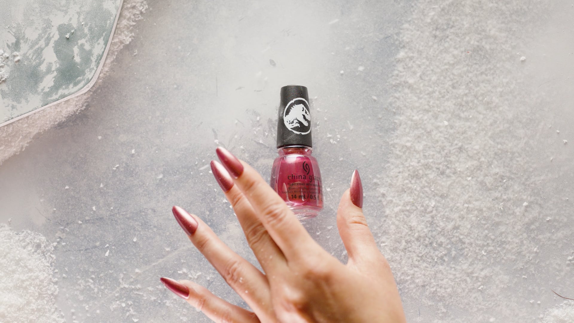 Promo - China Glaze Nail polish x Jurassic world collaboration