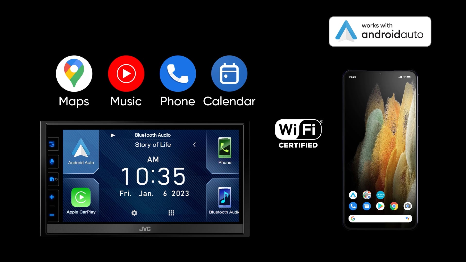 Android Auto (Wireless Connection) on Vimeo