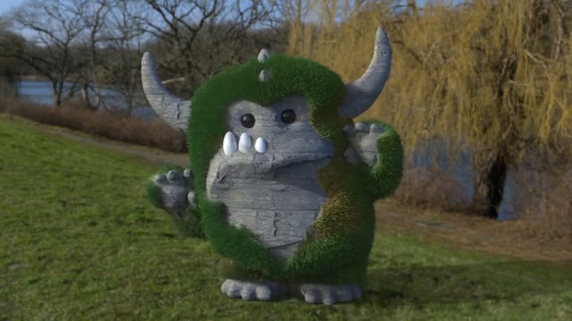 Modelado 3D y Turn-around de personaje, Monstruo