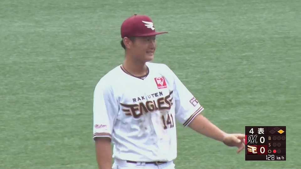 【ファーム】イーグルス・澤野聖悠が逆シングルで飛び込んでキャッチ!! 2022年7月7日 東北楽天ゴールデンイーグルス 対 千葉ロッテマリーンズ