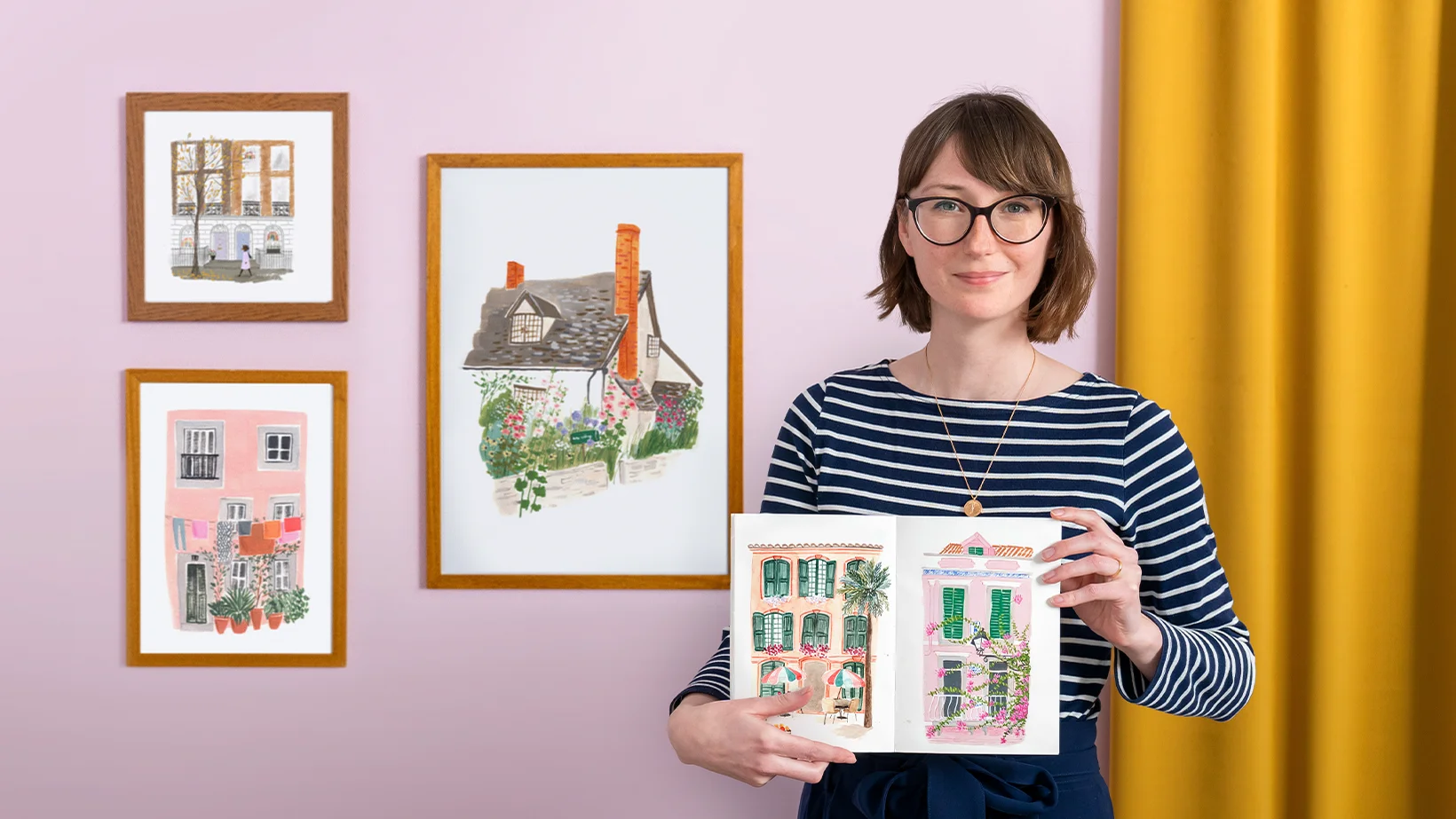 Gouache Techniques for Sketchbook Illustration - A course by Emma Block on  Vimeo