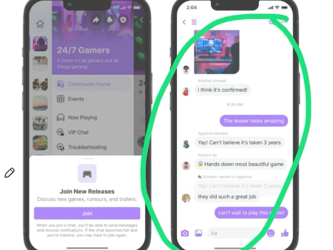 Neue FB Funktion in Gruppen: Nummer 3