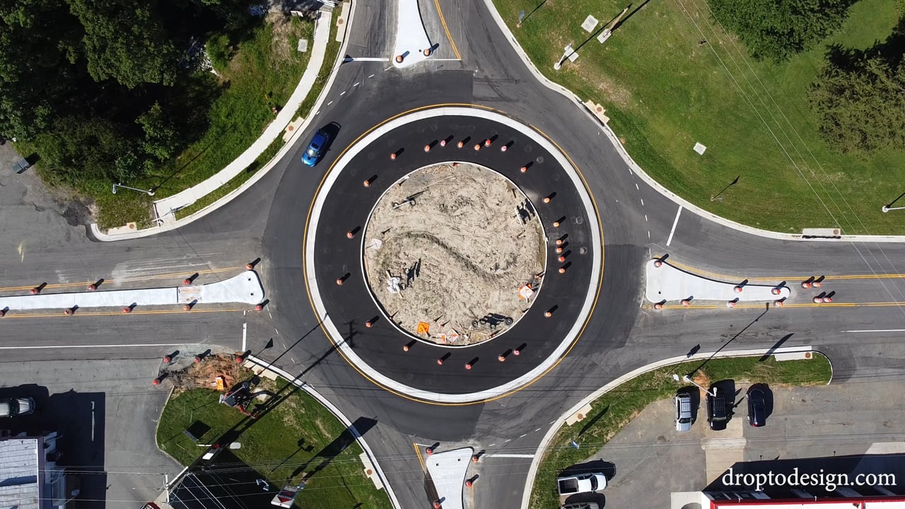 Louisa County, Virginia Roundabout