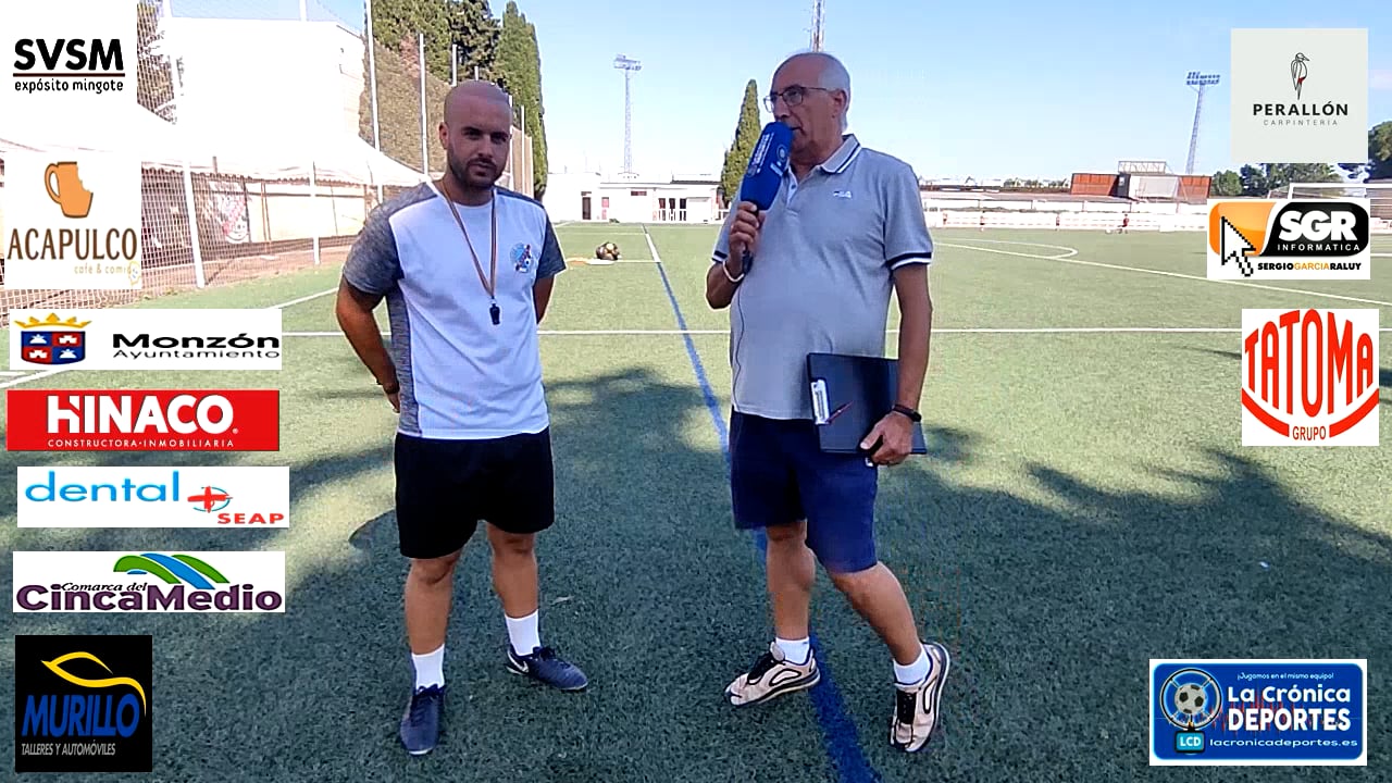 JOEL  SAURA , DIRECTOR DEL CAMPUS DE FÚTBOL RIVER MONZÓN 2022 EN SU 8ª EDICIÓN