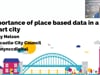 Importance of place based data in a smart city
