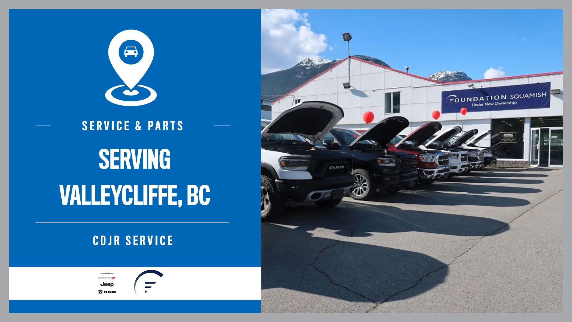 CDJR Service Valleycliffe, BC // Foundation Auto Squamish CDJR on Vimeo