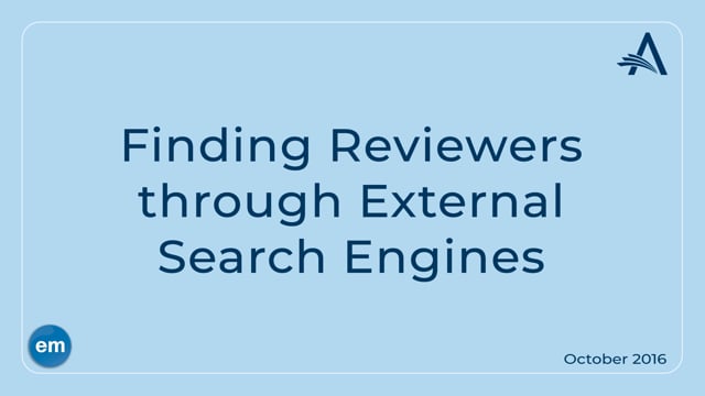 Finding Reviewers through External Search Engines