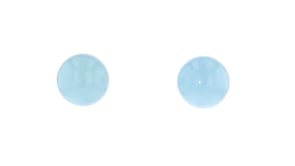13.00 ct. t.w. Milky Aquamarine Stud Earrings in 14kt Yellow Gold
