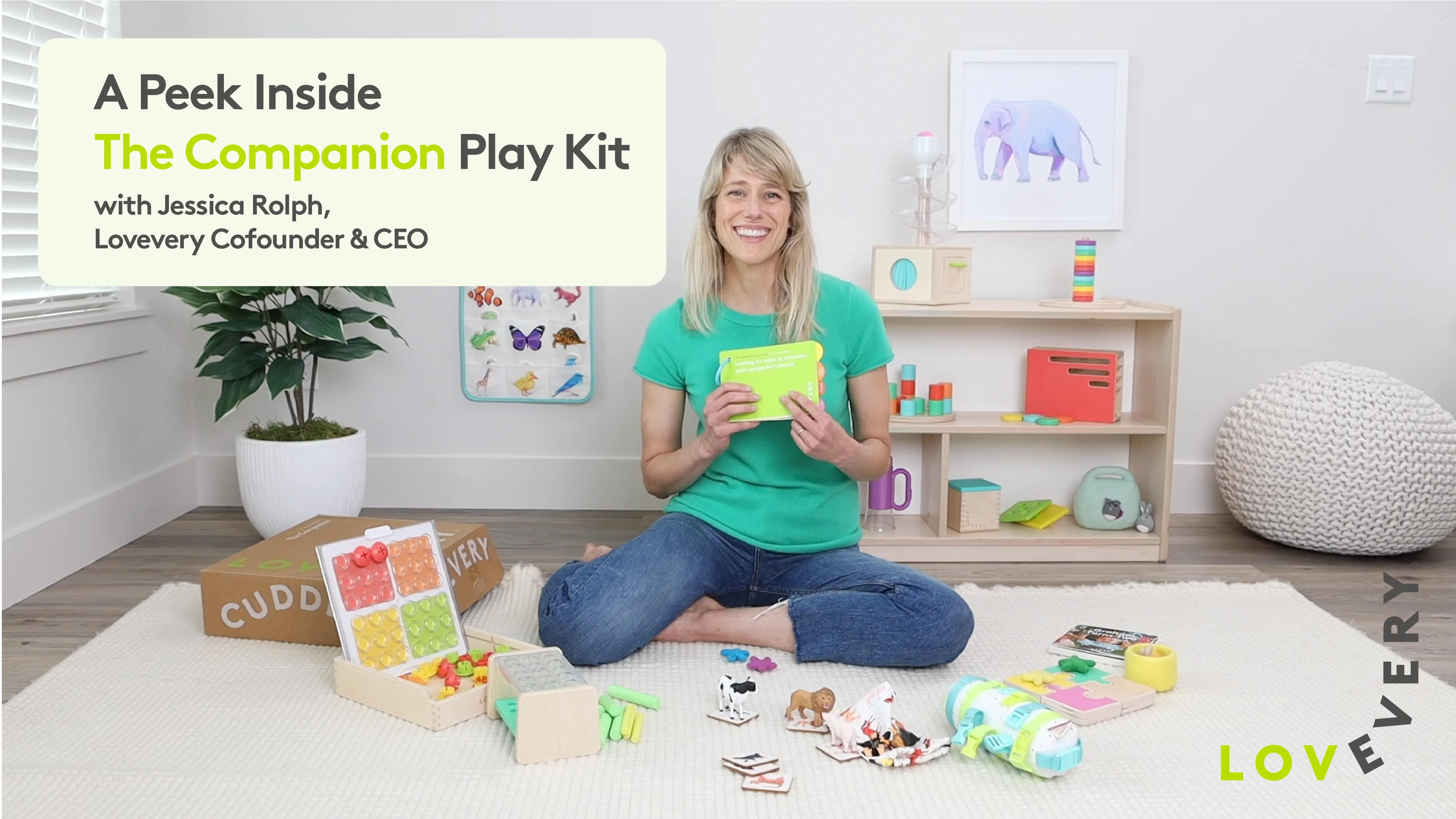 LoveveryおもちThe Companion Play Kit 22-24M The Companion Play Kit | Toys for 1-Year Olds | Lovevery