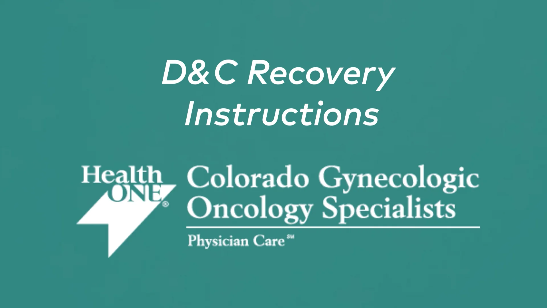 3 Final DC Recovery Instructions | Videos & Movies on Vimeo