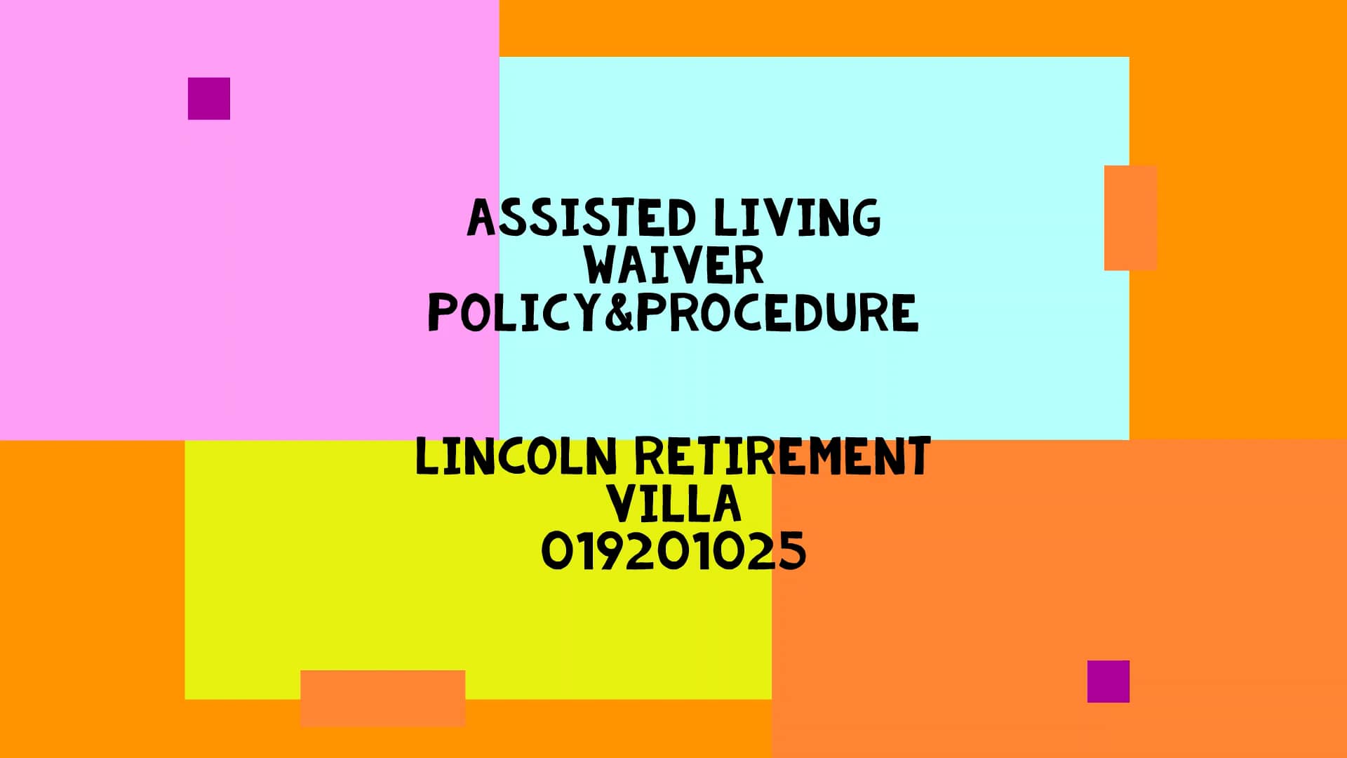 LINCOLN RETIREMENT Manual Policy&Procedure 2022.mp4 on Vimeo
