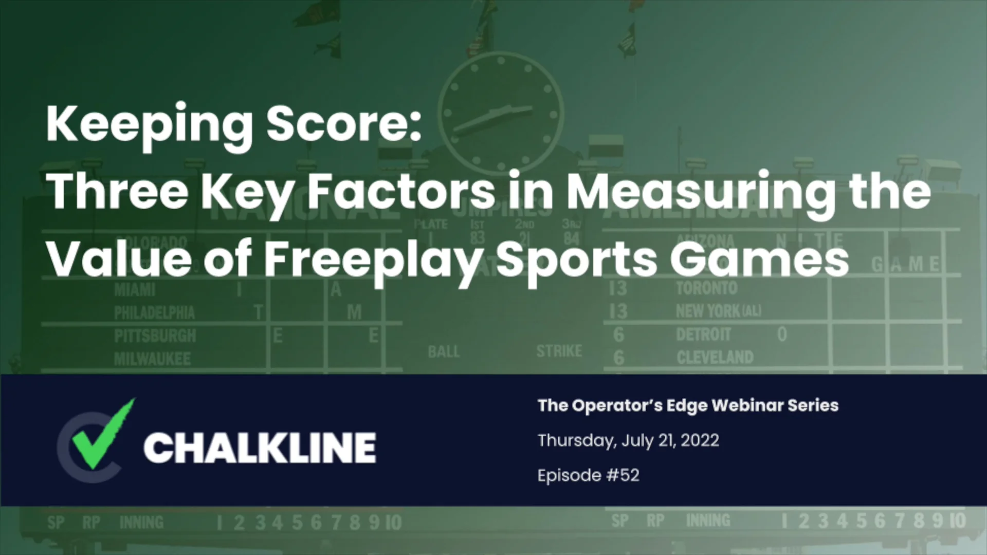 Build your Loyalty Database with Freeplay Sports Games