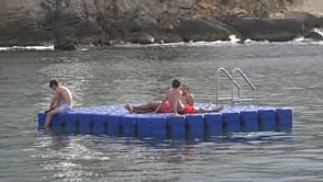 Instal·lades les plataformes a les platges