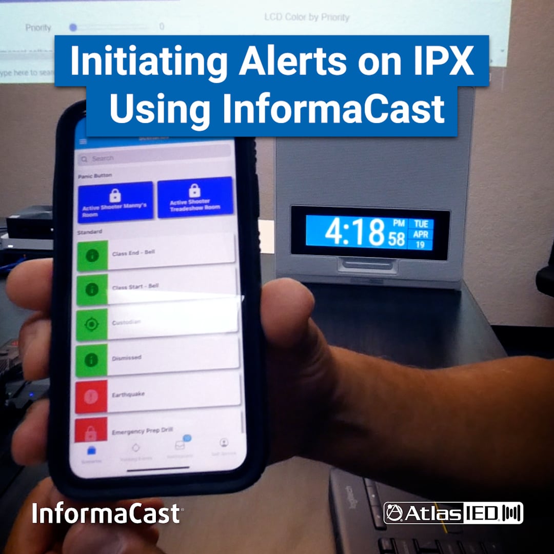 How easy is it to launch a mobile alert from InformaCast to an IP ...