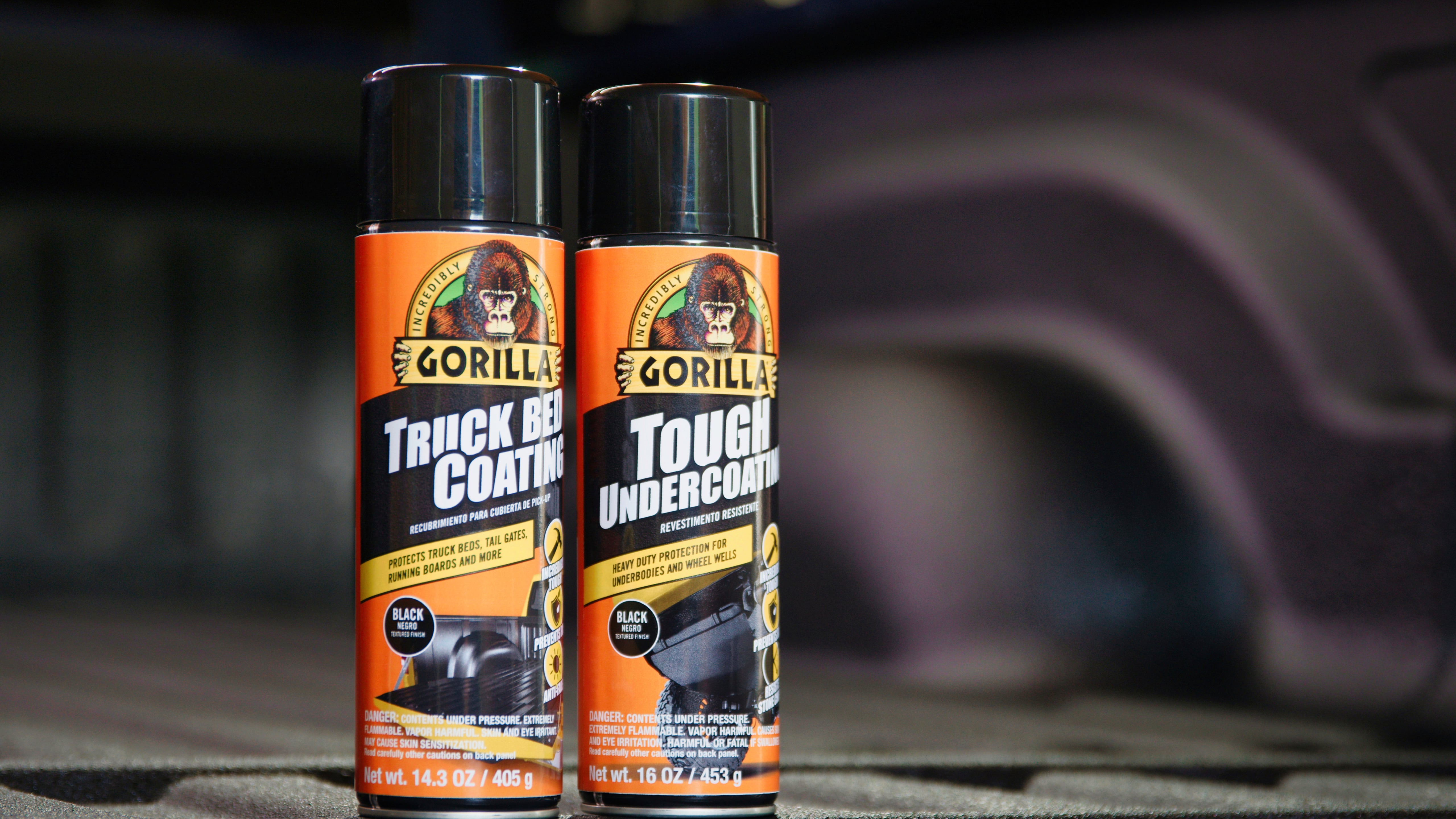 Gorilla Truck Bed Liner Aerosol Products on Vimeo