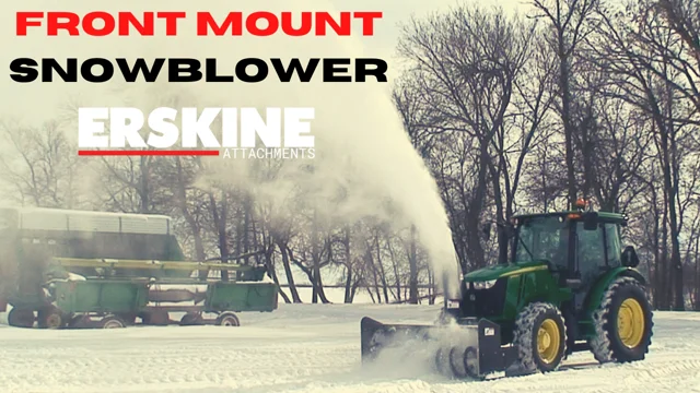 Quick Snow-Away RM 3-Point PTO Heavy-Duty Rear Mount Snowblower