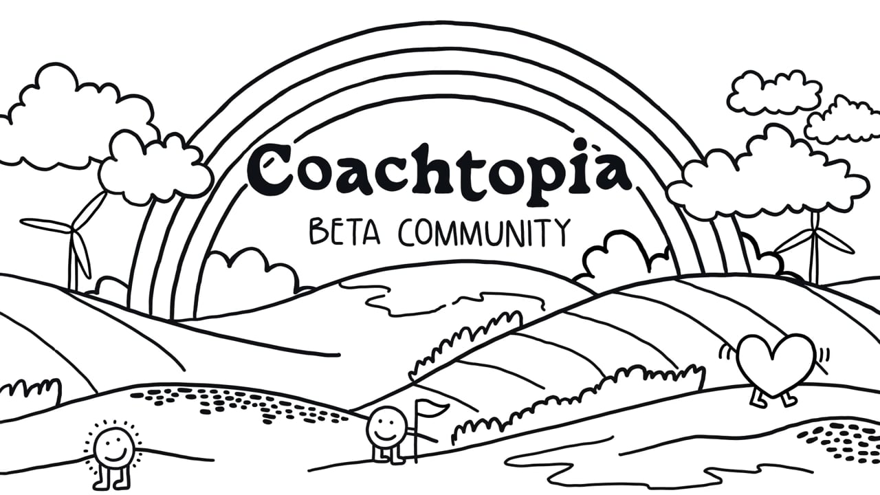 Coachtopia: A Beta Community, film still