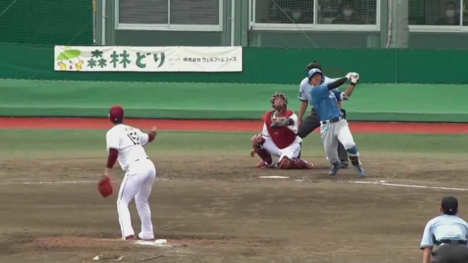 【ファーム】ファイターズ・今川優馬 バックスクリーンへの3ラン!! 2022年7月9日  東北楽天ゴールデンイーグルス 対 北海道日本ハムファイターズ