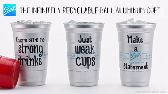 Ball Debuts First-Ever Aluminum Cup as Consumer Demand for