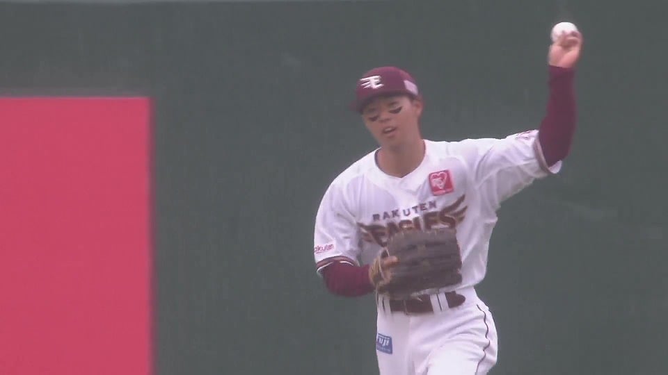 【5回表】イーグルス・武藤敦貴 逆転を許さないランニングキャッチ!! 2022年7月9日 東北楽天ゴールデンイーグルス 対 埼玉西武ライオンズ