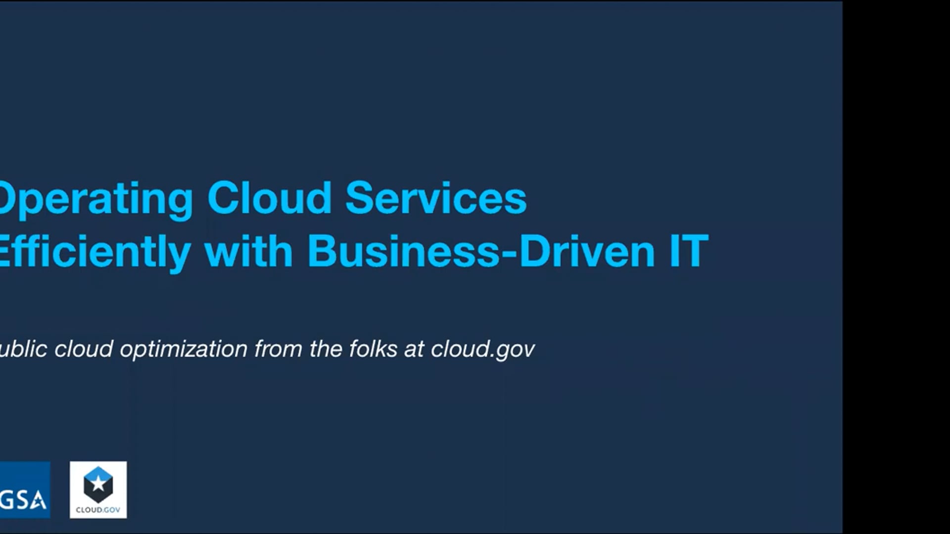 Basics of Cloud: Operating Cloud Services Efficiently with Business-Driven IT