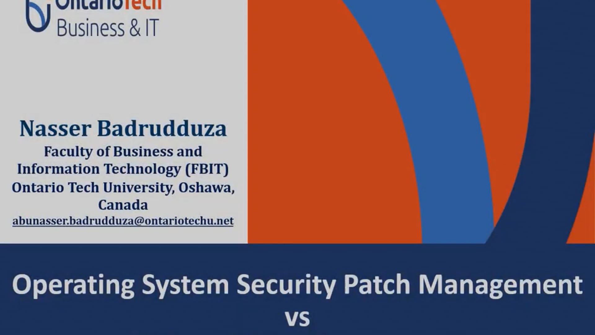 Operating System Security Patch Management vs Vulnerability Management