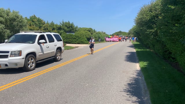 Shinnecock, Supporters Rally For Southampton Beach Access