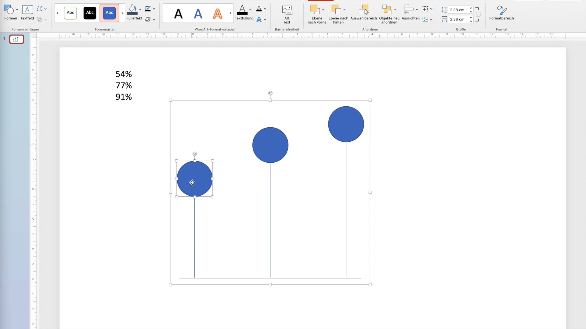 Lollipop-Grafik erstellen