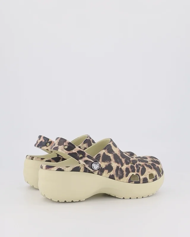 Leopard crocs platform new arrivals