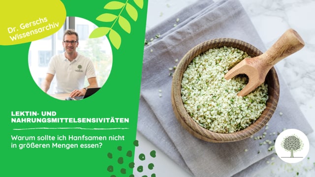 Warum sollte ich Hanfsamen nicht in größeren Mengen essen?