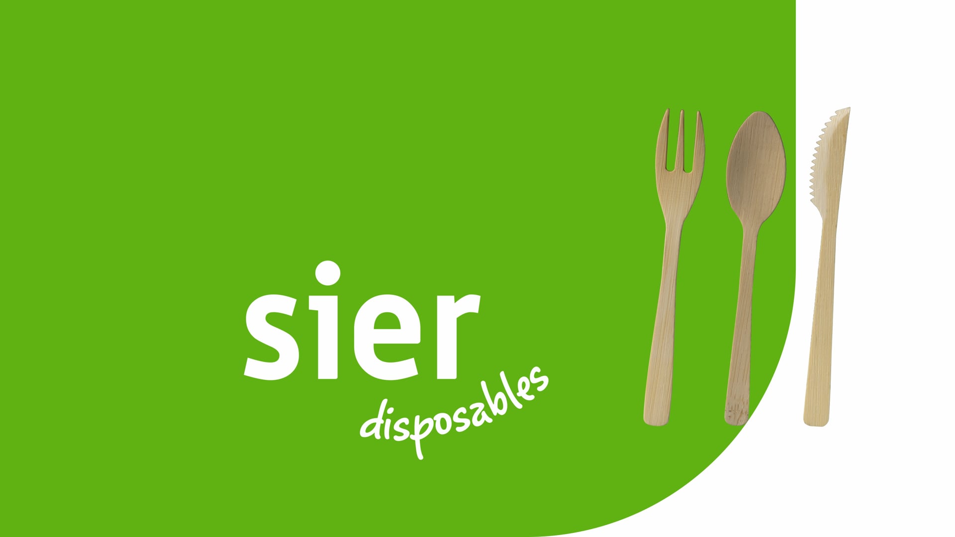 Sier Disposables Klein bestek