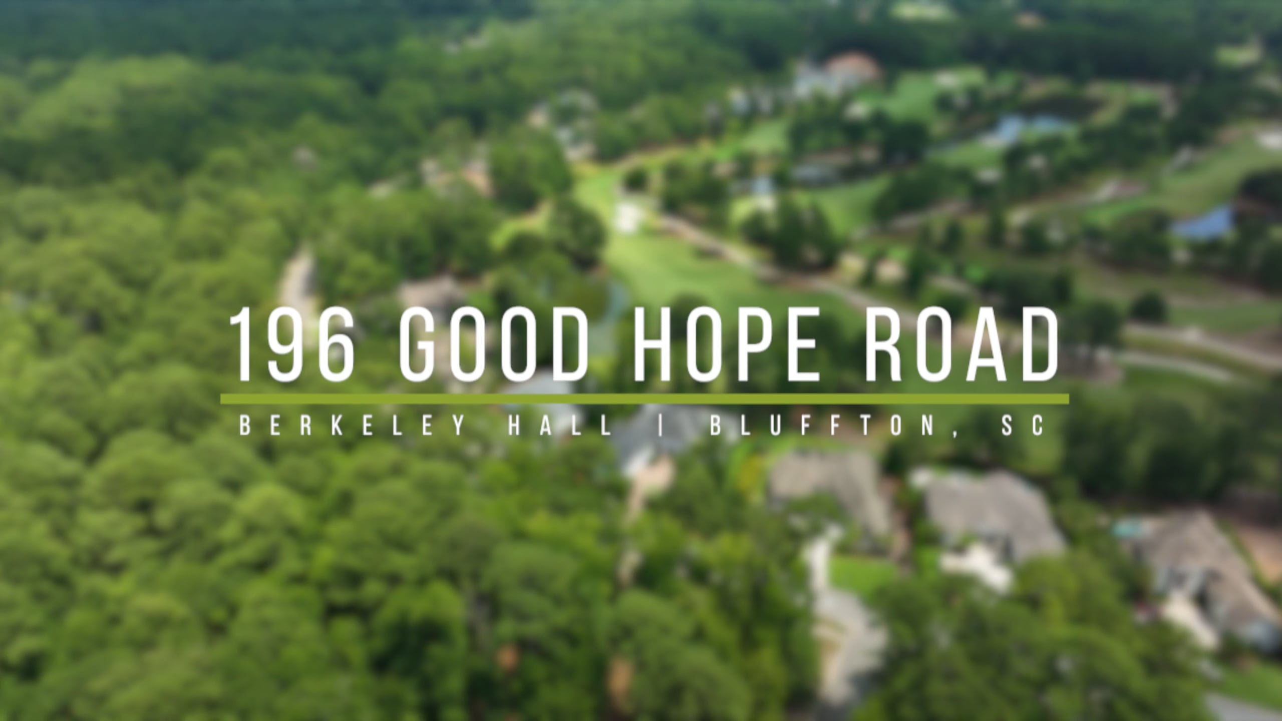 196 Good Hope Road Berkeley Hall Bluffton, SC on Vimeo